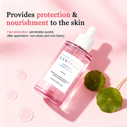 Centella Niacinamide Brightening Ampoule 55ml, Hydrating Serum Soothes Uneven Skin Tone, Daily Care For Clear Glowing Skin
