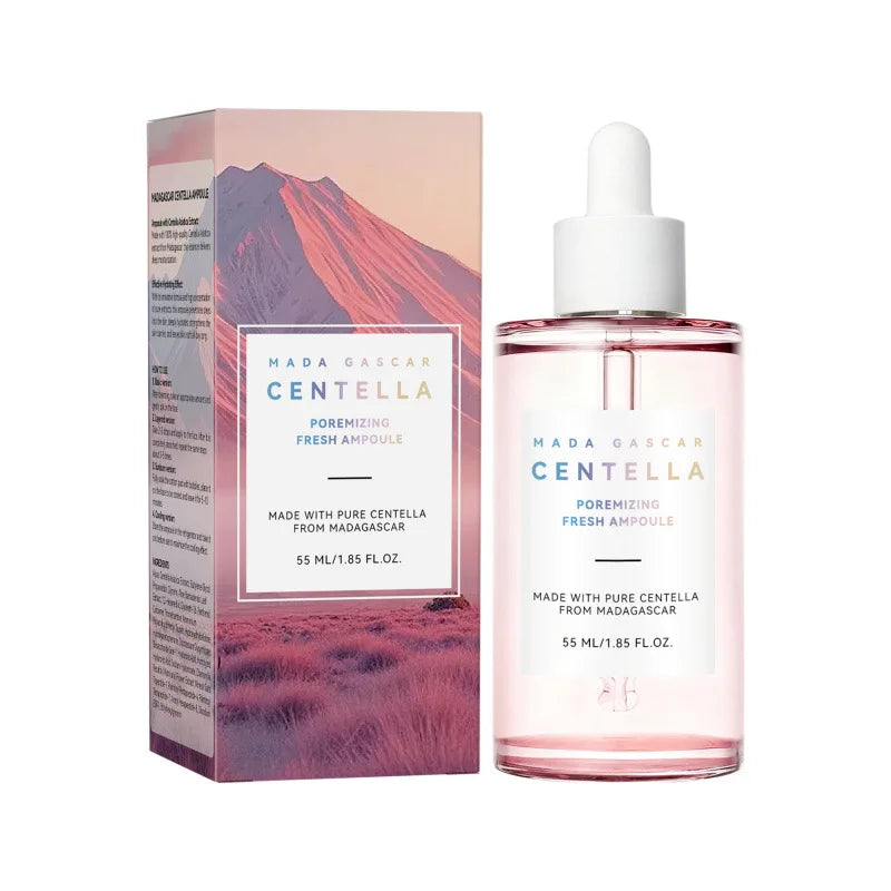 Centella Niacinamide Brightening Ampoule 55ml, Hydrating Serum Soothes Uneven Skin Tone, Daily Care For Clear Glowing Skin